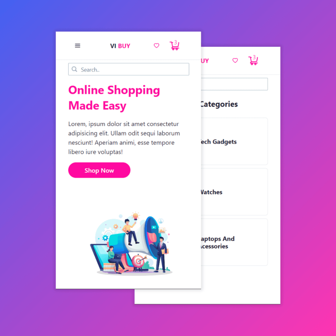 Shopping Website